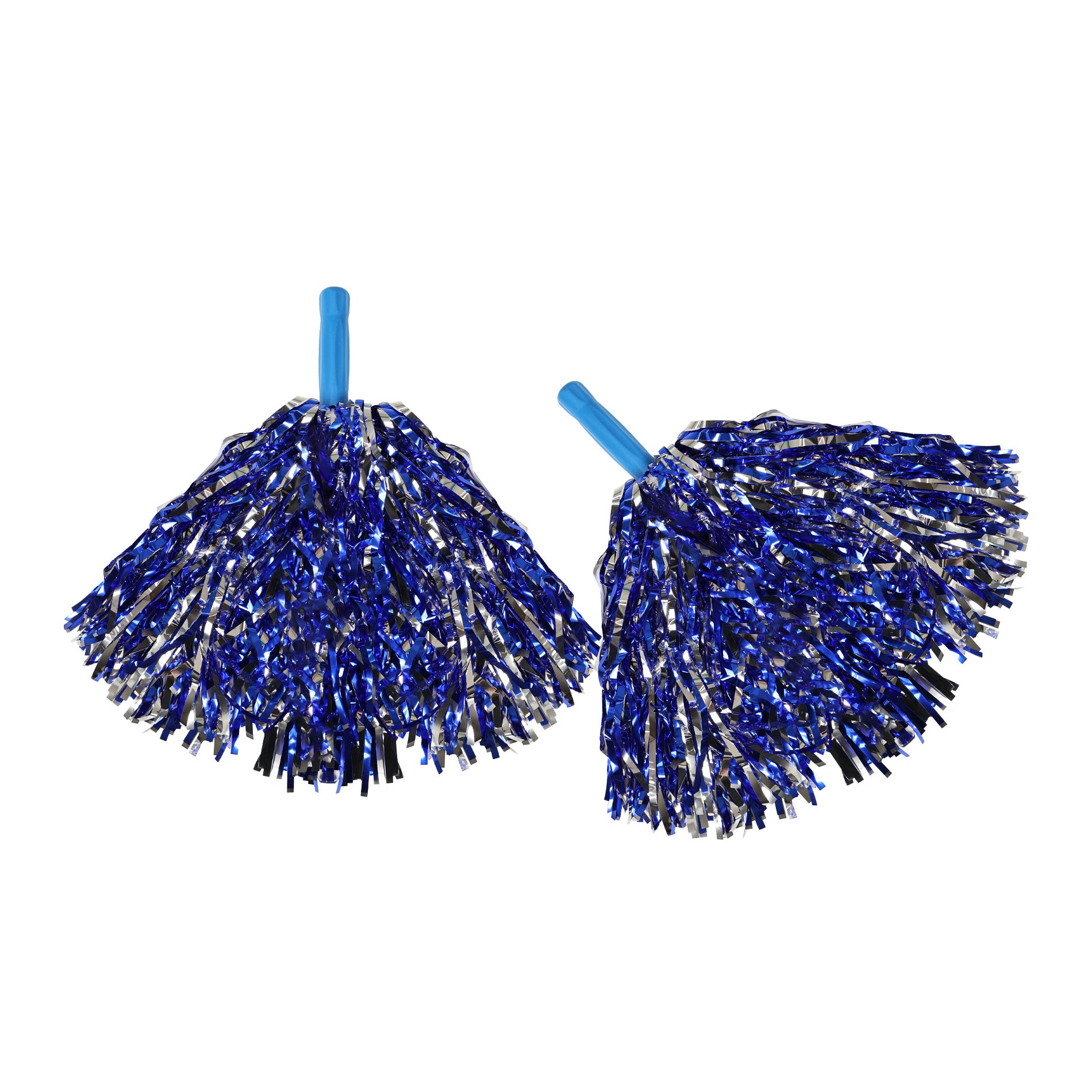 Pom Pom Wave Blau-Silber