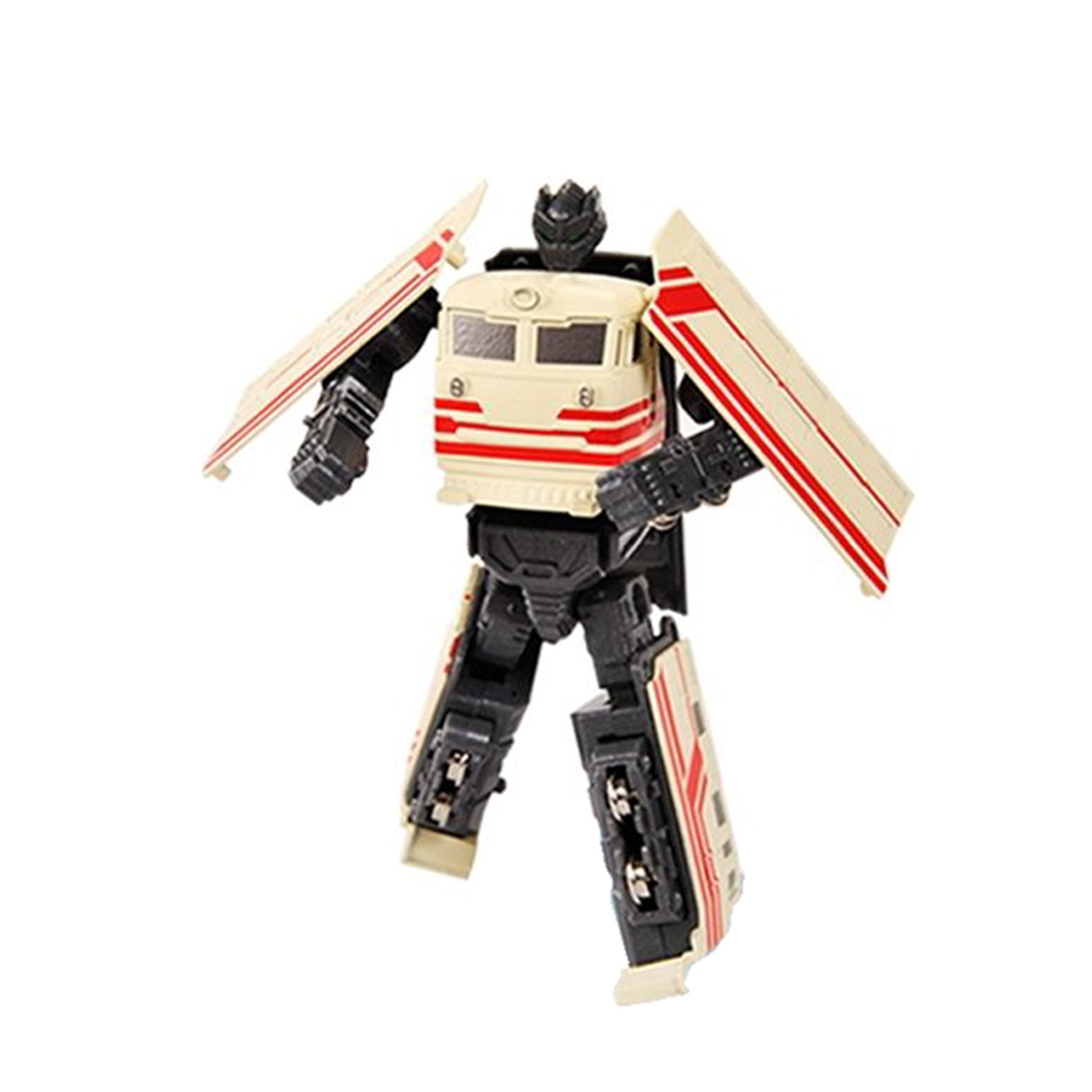 Miotal robot locomotive beige