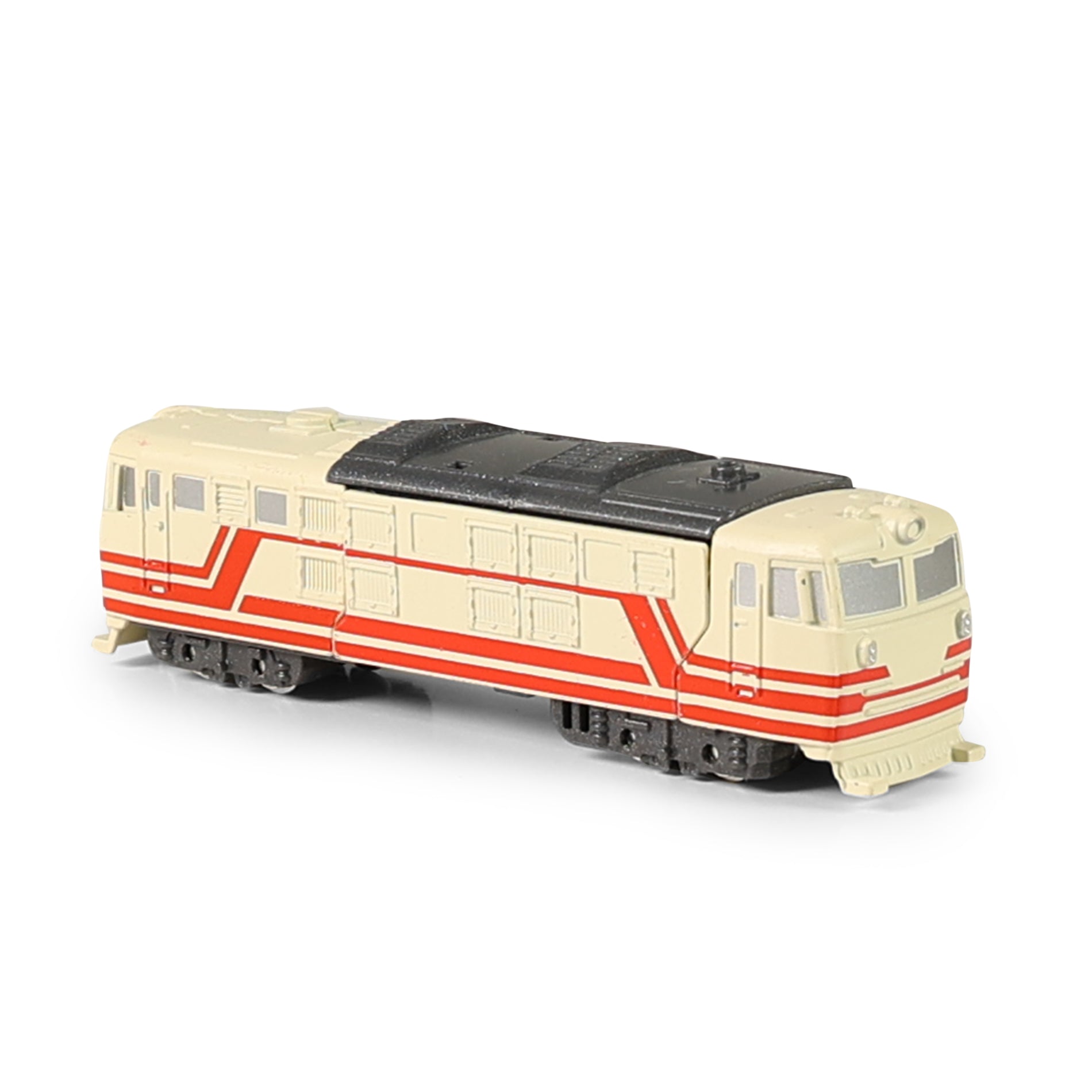 Miotal robot locomotive beige