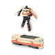 Miotal robot locomotive beige