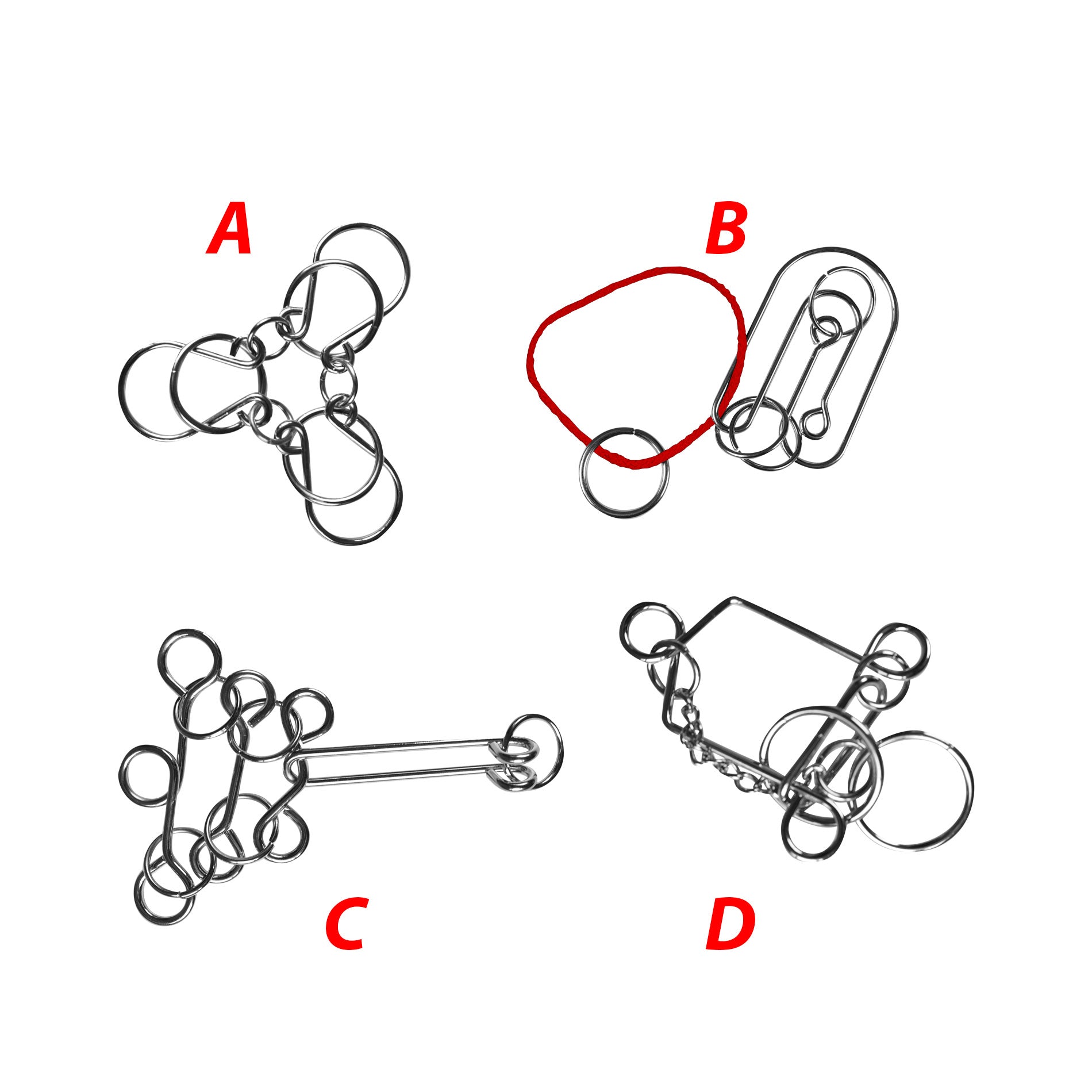 Rompecabezas de metales
