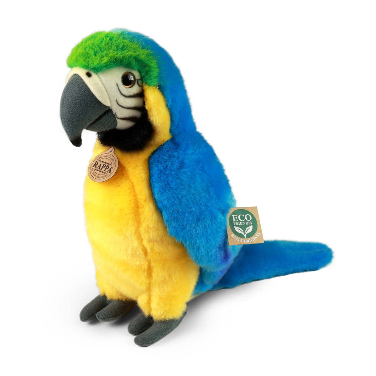 Peluche Ara Perroquet 28 Cm Ecologique