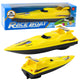 Boat Motorboat Floating Yacht Battery Operated Yellow