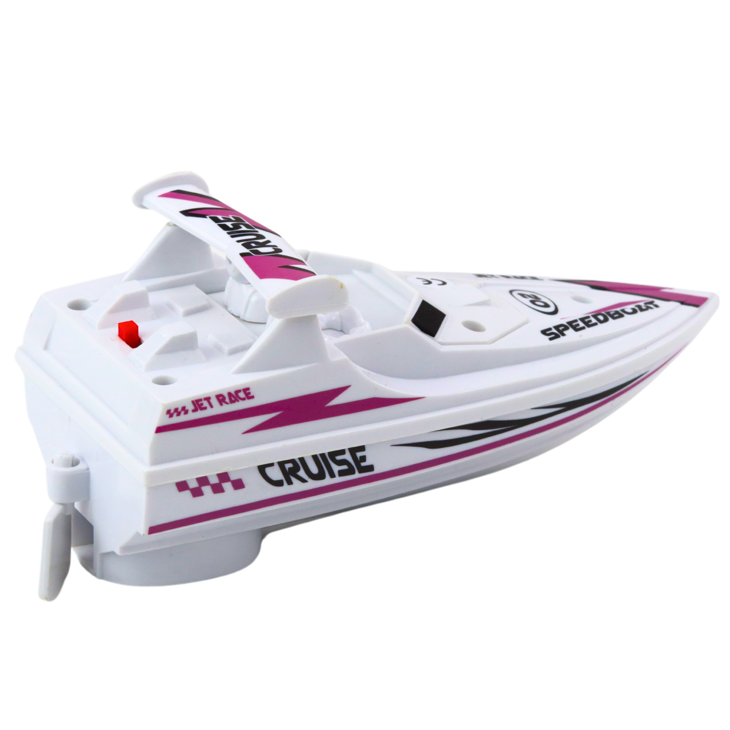 Boat Motorboat Battery White Patterns Floating Water