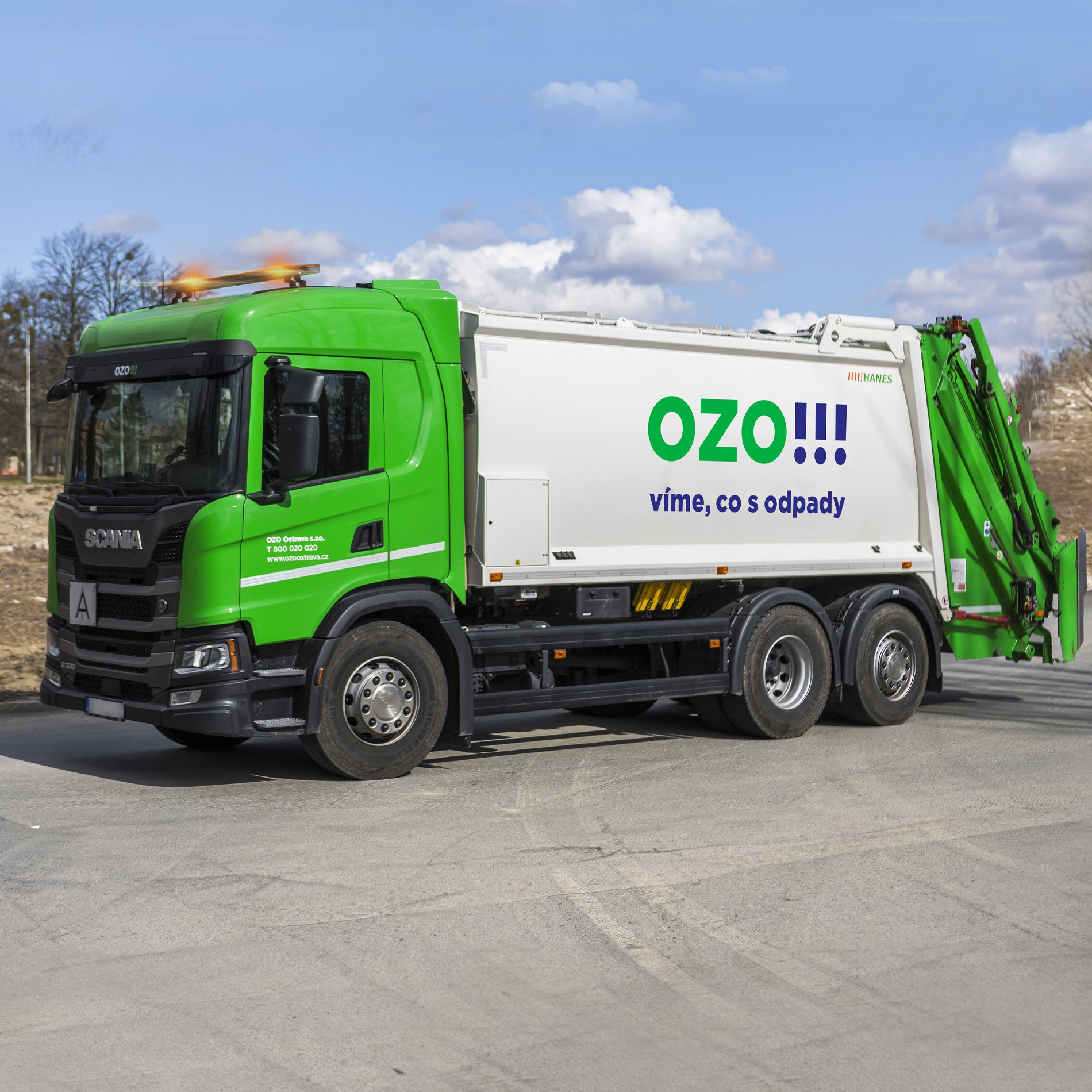Garbage Truck Ozo!!!