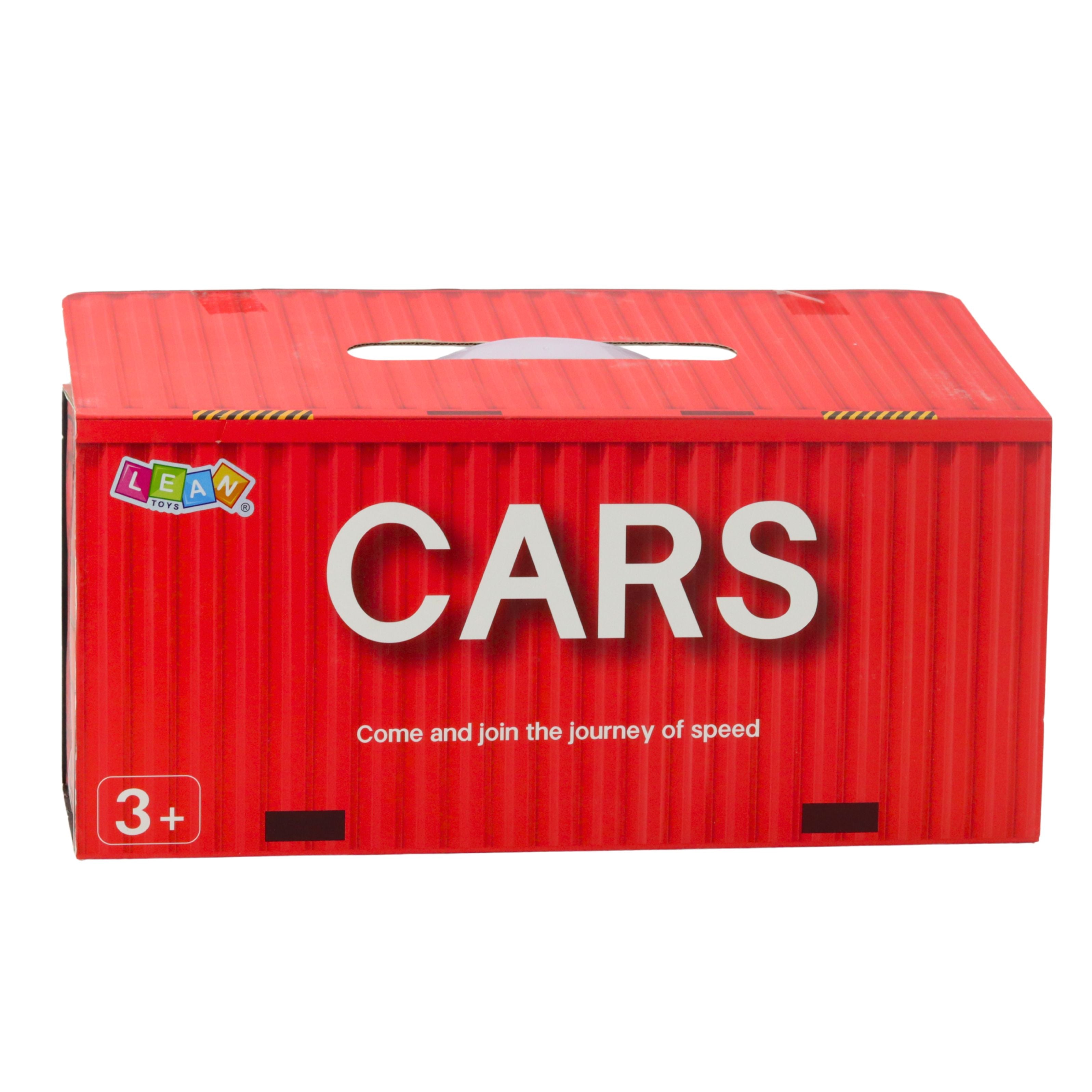 Set Of Pull-back Cars In A Container 48 Pcs.
