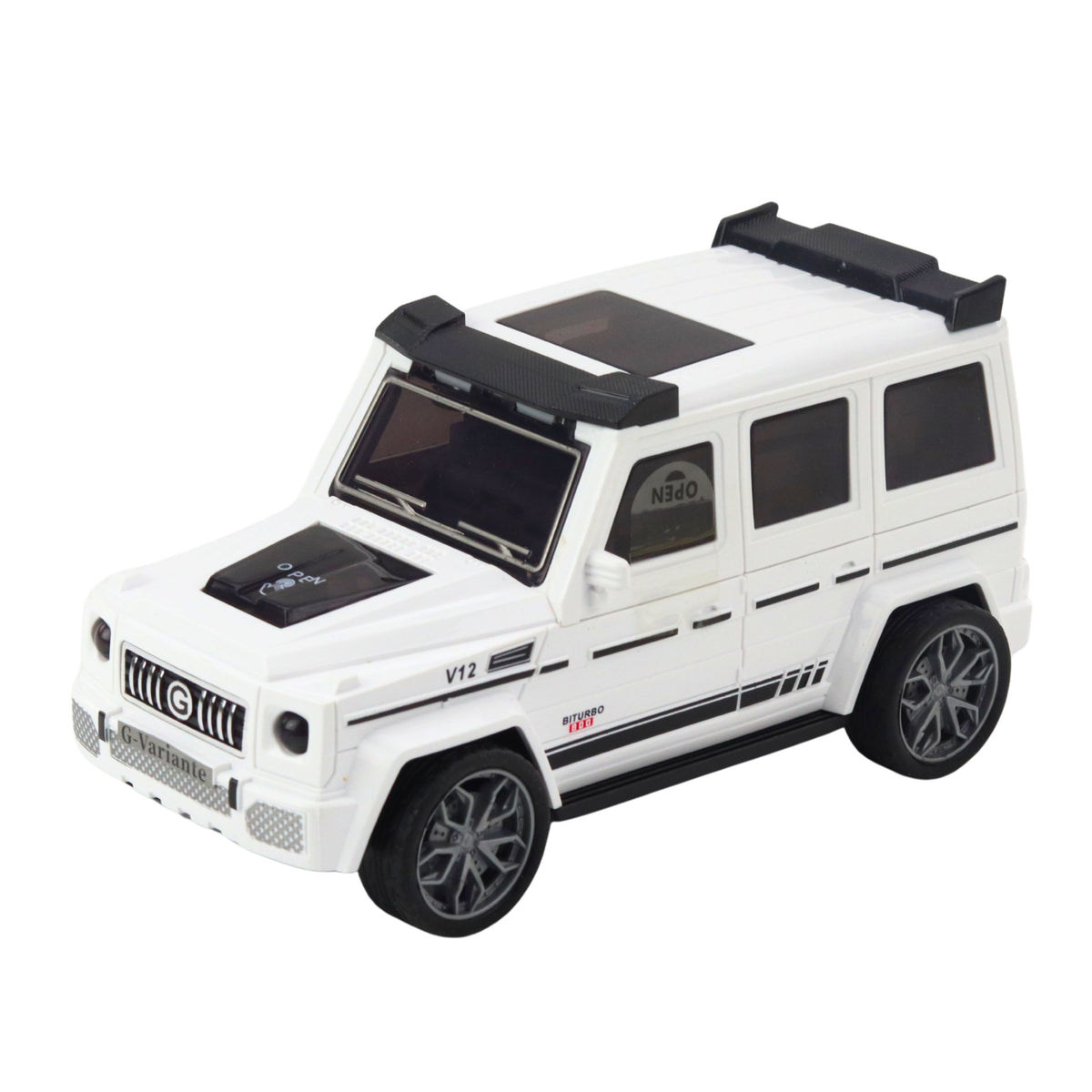 Off-road Car Metal Hidden Car Light Sound White Blue