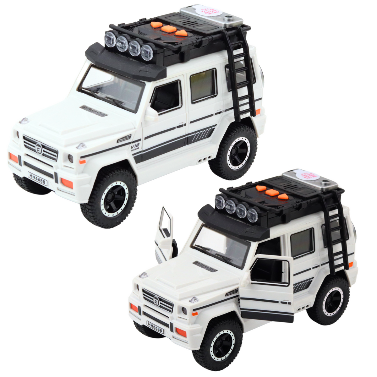 Off-road Vehicle Hh6688 Opening Doors Drive Lights Sounds Mix