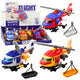 Rescue Helicopter Stretcher Hook Winch Drive Lights Sounds Mix