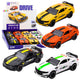 Sports Car Lazer Opening Doors Drive Lights Sounds Mix