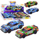 Xs06 Race Car Drive Lights Sounds Orange Blue