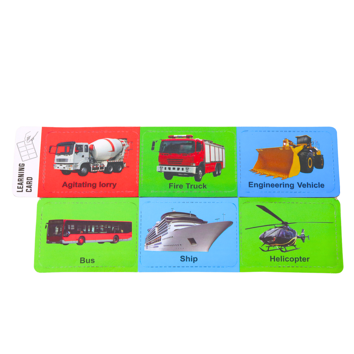 Set Of Metal Car With Camper Trailer Orange
