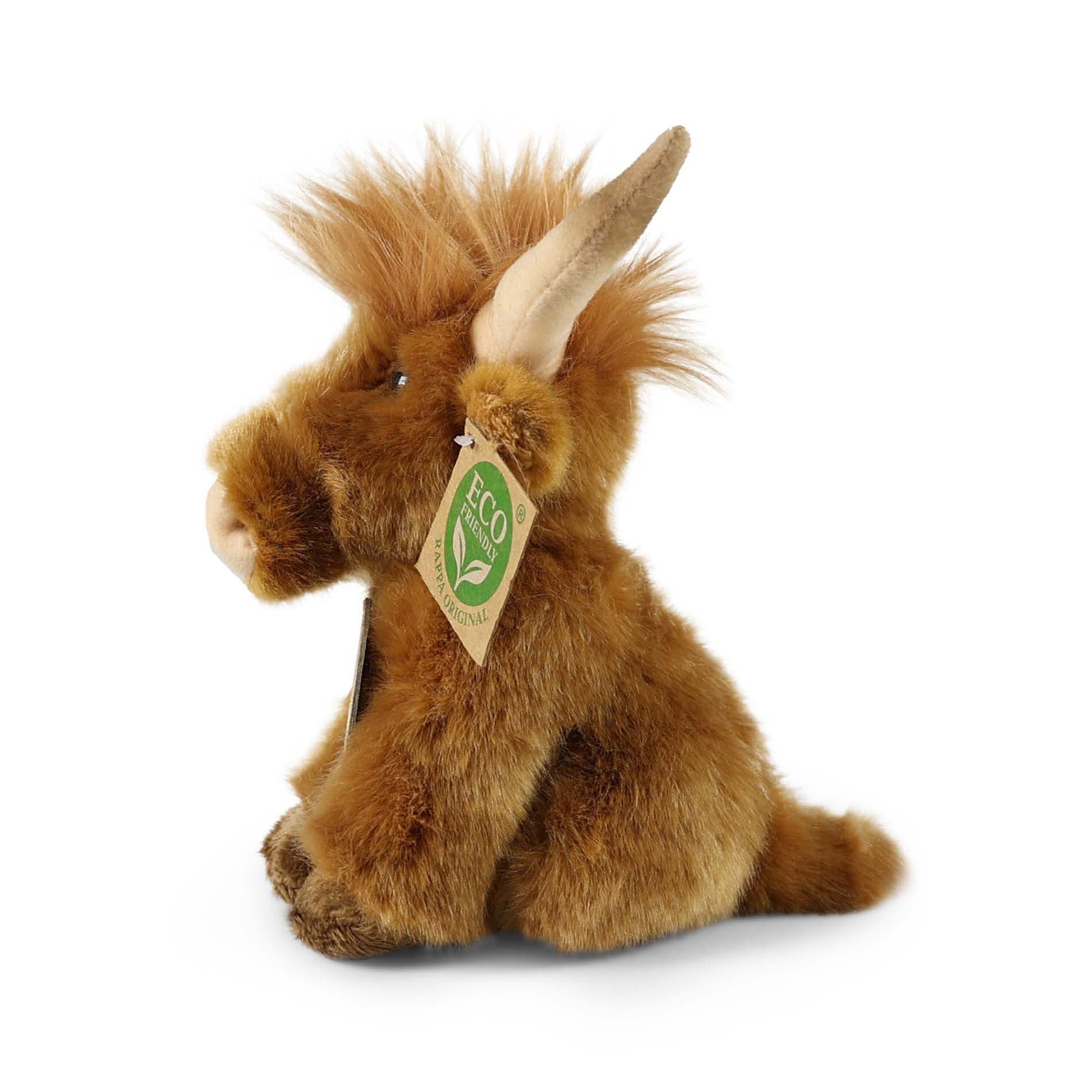 Plush Highland Cattle 16 Cm Eco-friendly