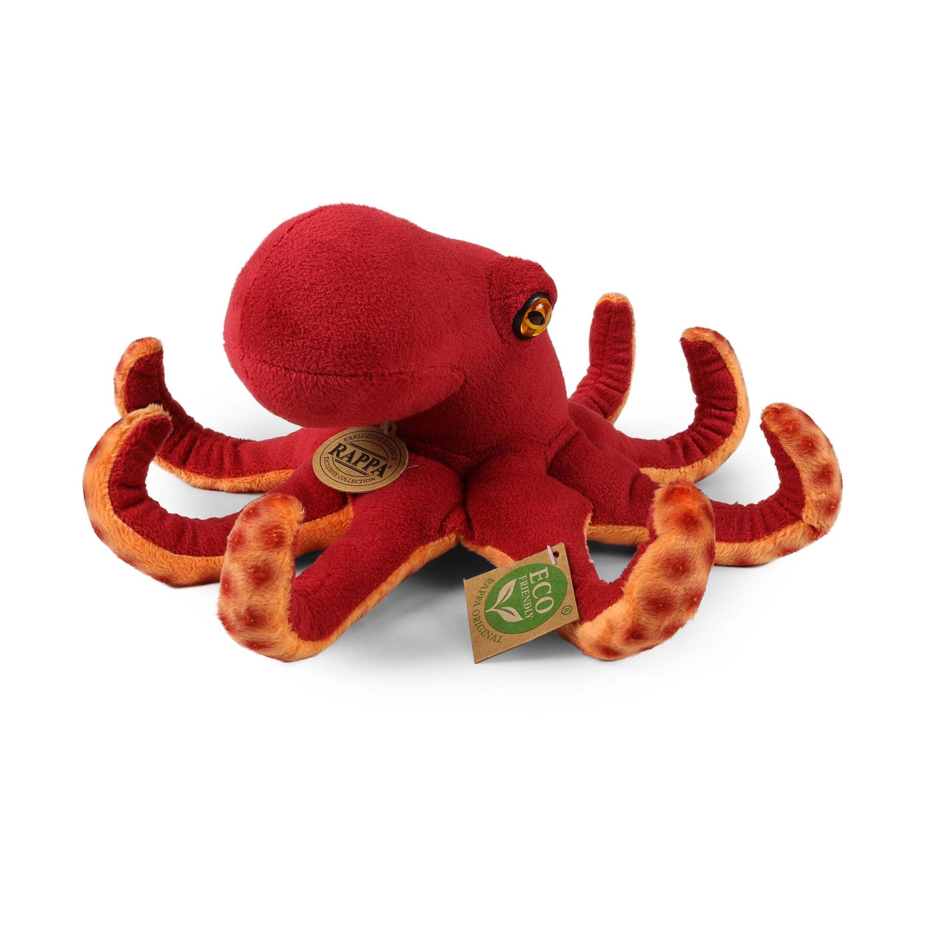 Pluche Octopus 26 Cm Milieuvriendelijk