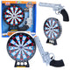 Laser Revolver Pistol Set With Target Shooting Game Lights Sounds