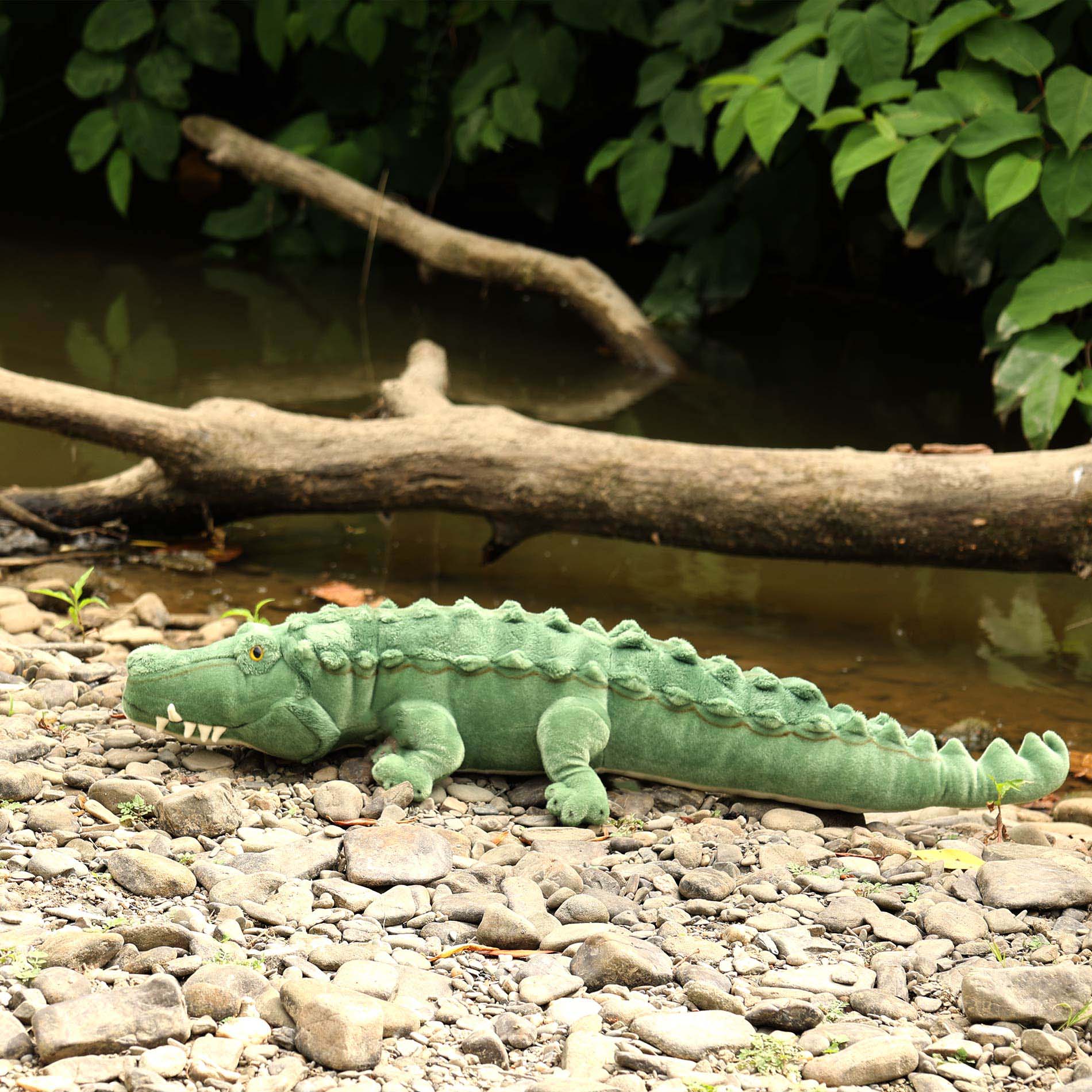 Plush Crocodile 80 Cm Eco-friendly