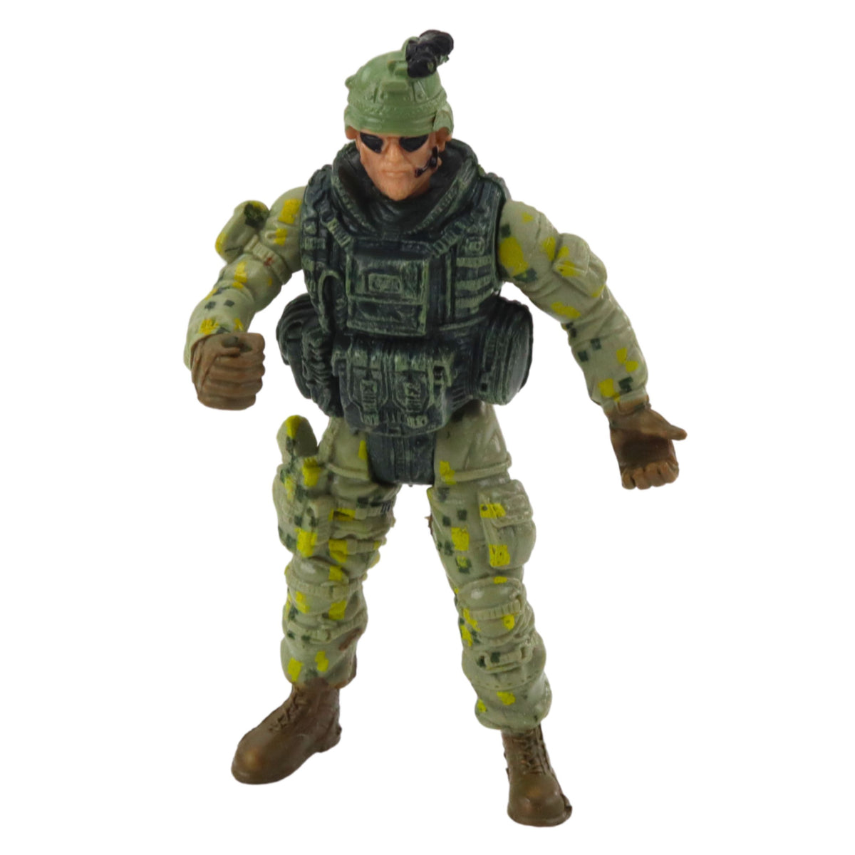 Military Set: Military Helicopter Soldier Figure