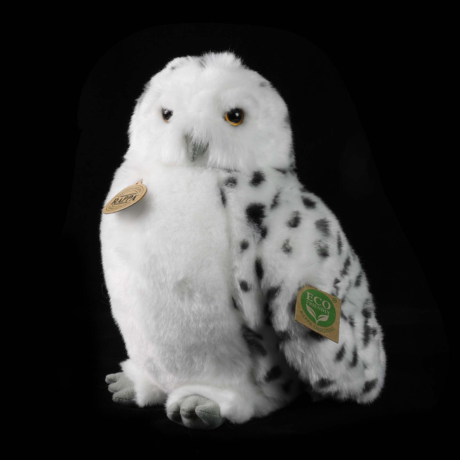 Ulchabhán Sneachta Plush le Ceann Rothlach 28 Cm Eco-f.