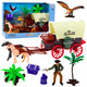 Cowboy Set Figure Westernwagen Pferde Cowboy Palmen