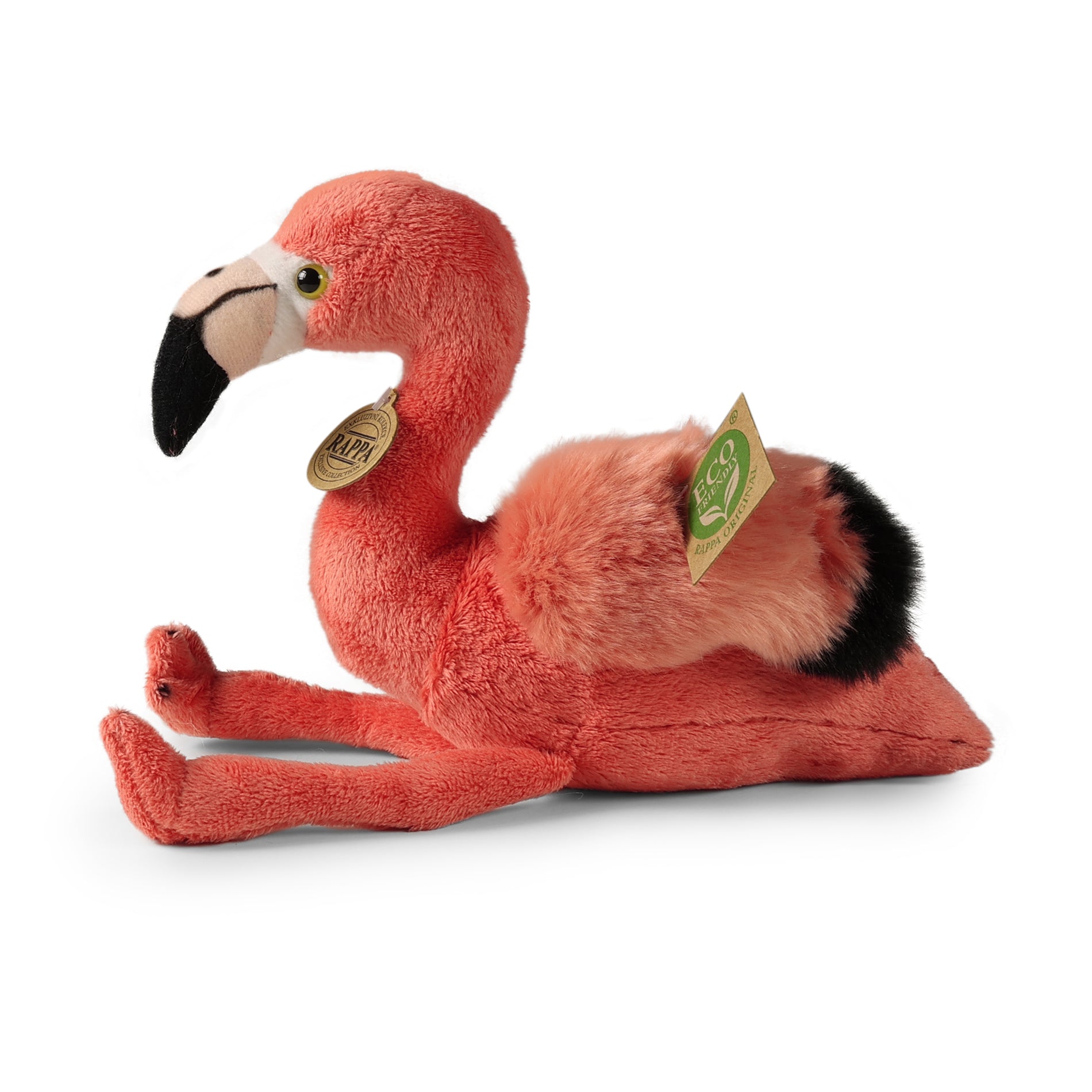 Plüss Flamingo 28 cm Környezetbarát