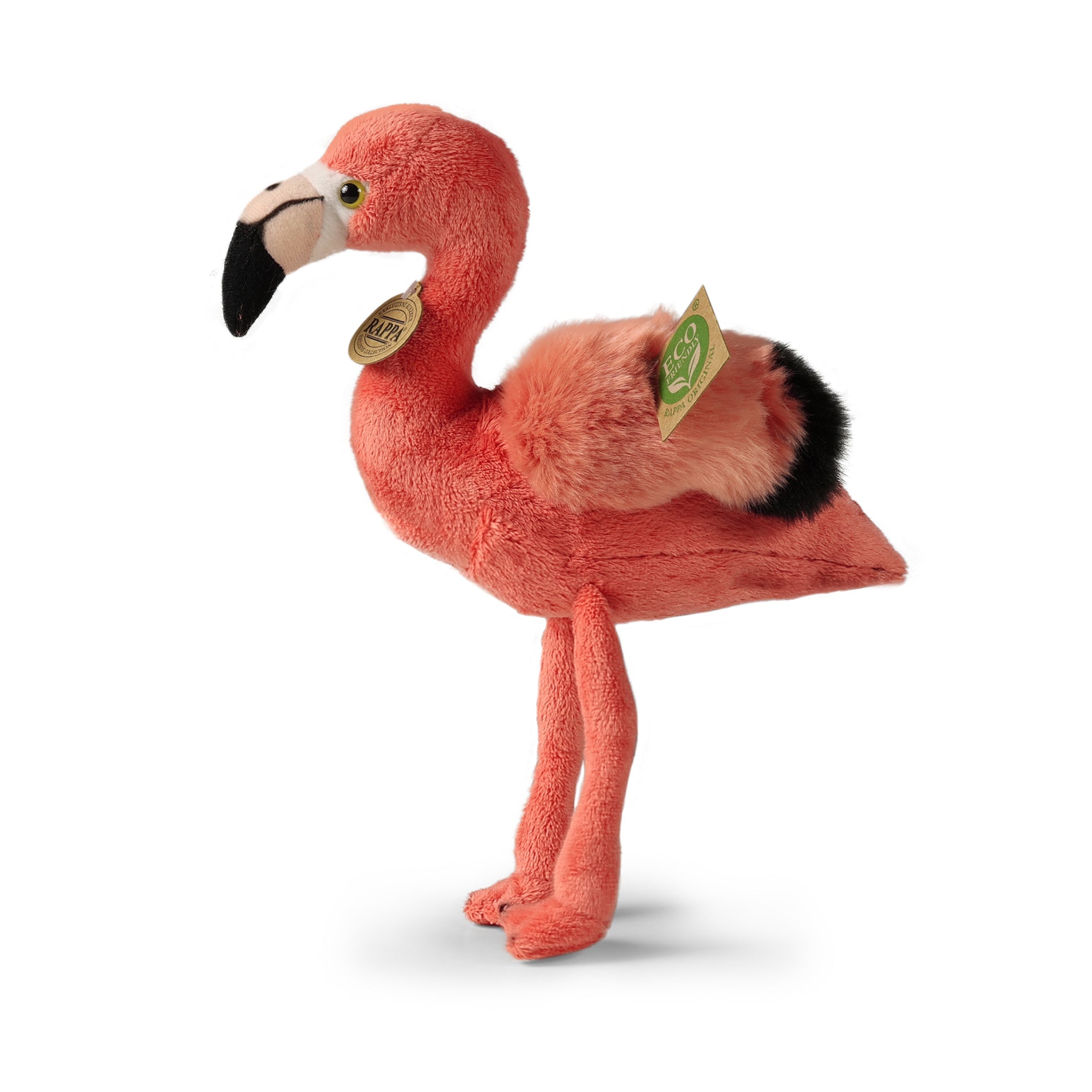 Plüss Flamingo 28 cm Környezetbarát