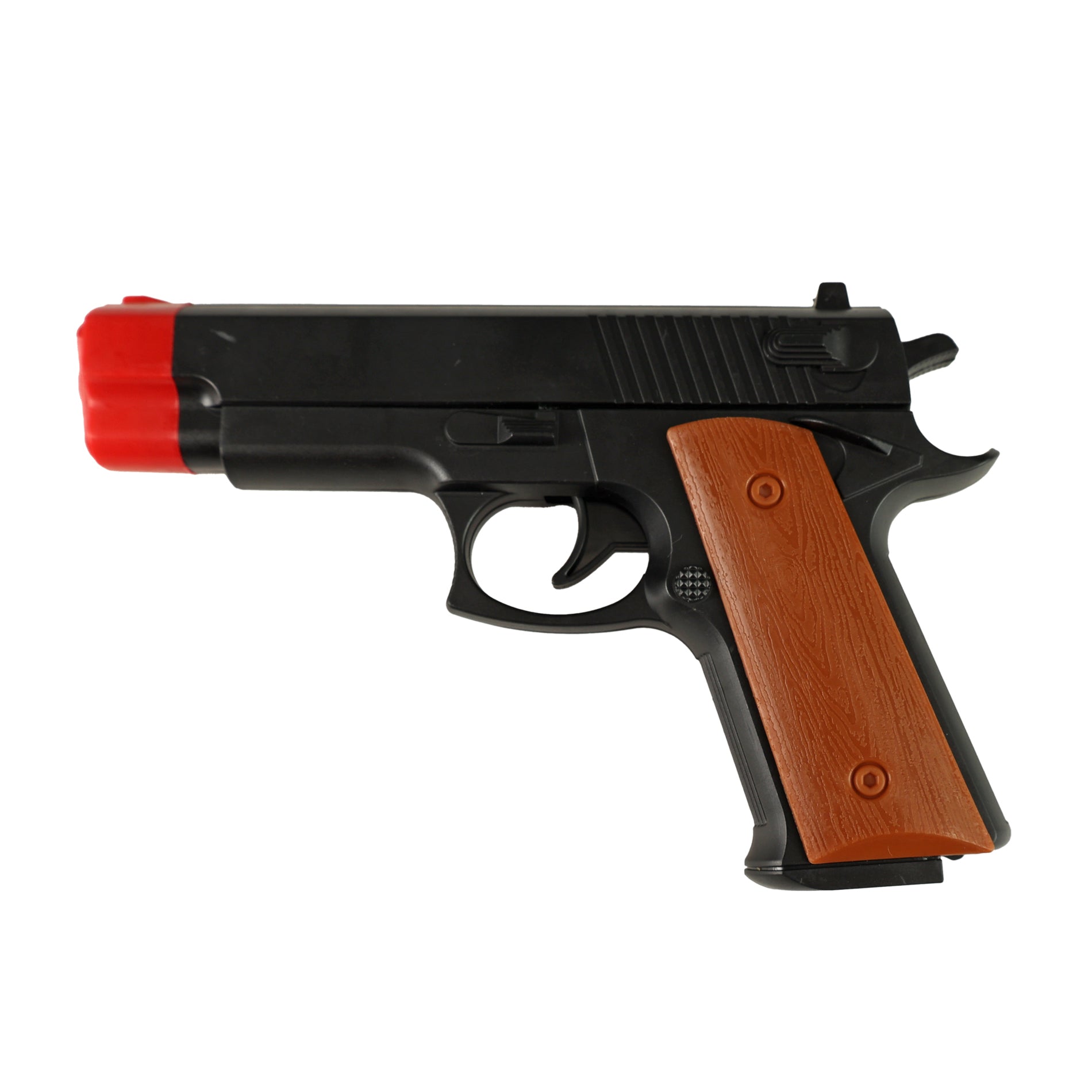 Polizeipistole mit Zielen und Kugeln