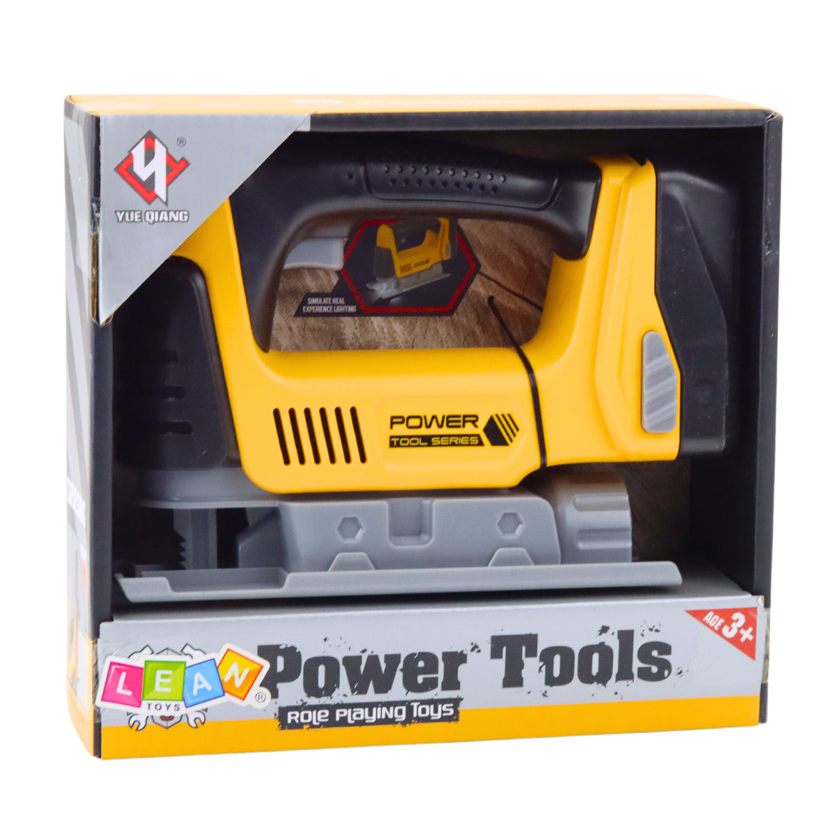 Children's Battery Operated Jigsaw Led Light Yellow