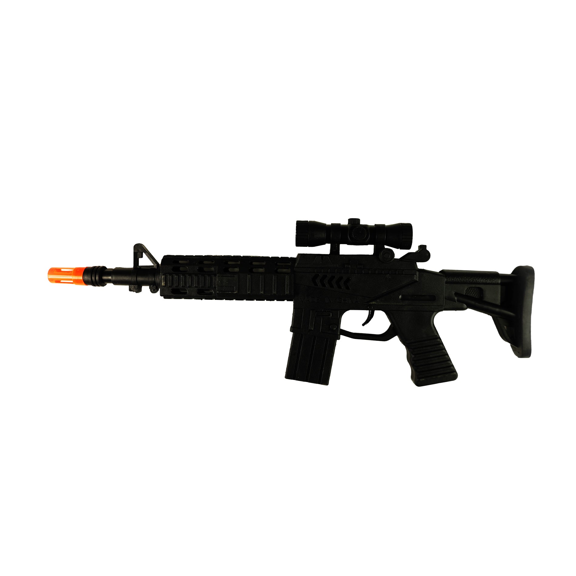Pistol Mitralieră Mecanic Cu Sunet 40 Cm
