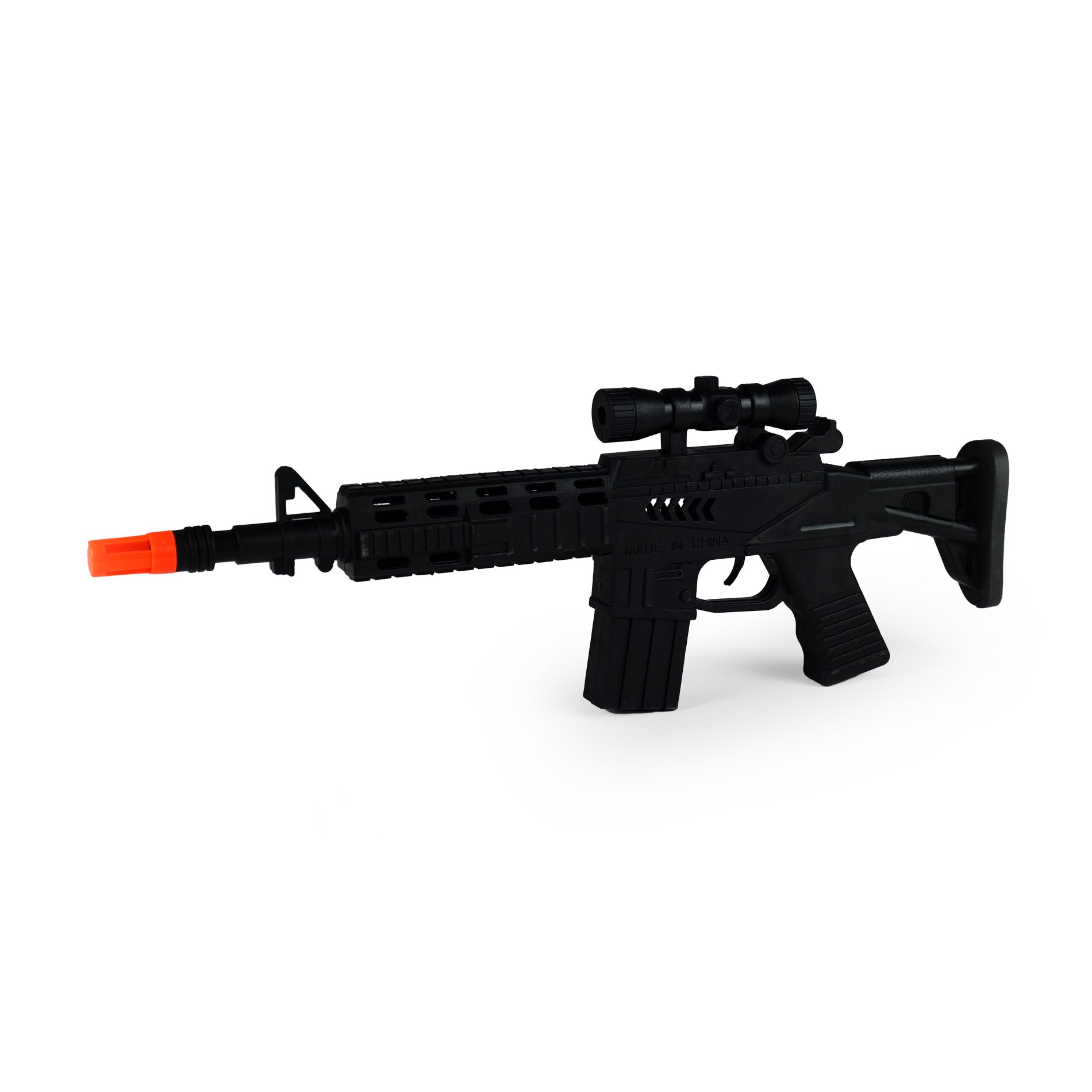 Pistol Mitralieră Mecanic Cu Sunet 40 Cm