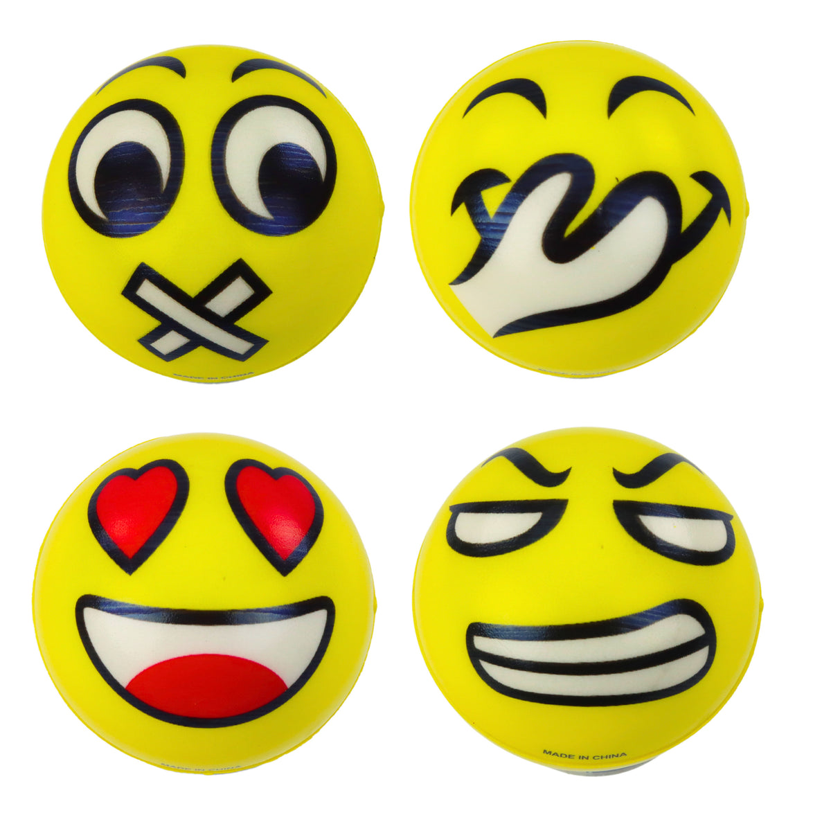 Kneading Bouncing Ball Foam Emoticon Ball 6cm