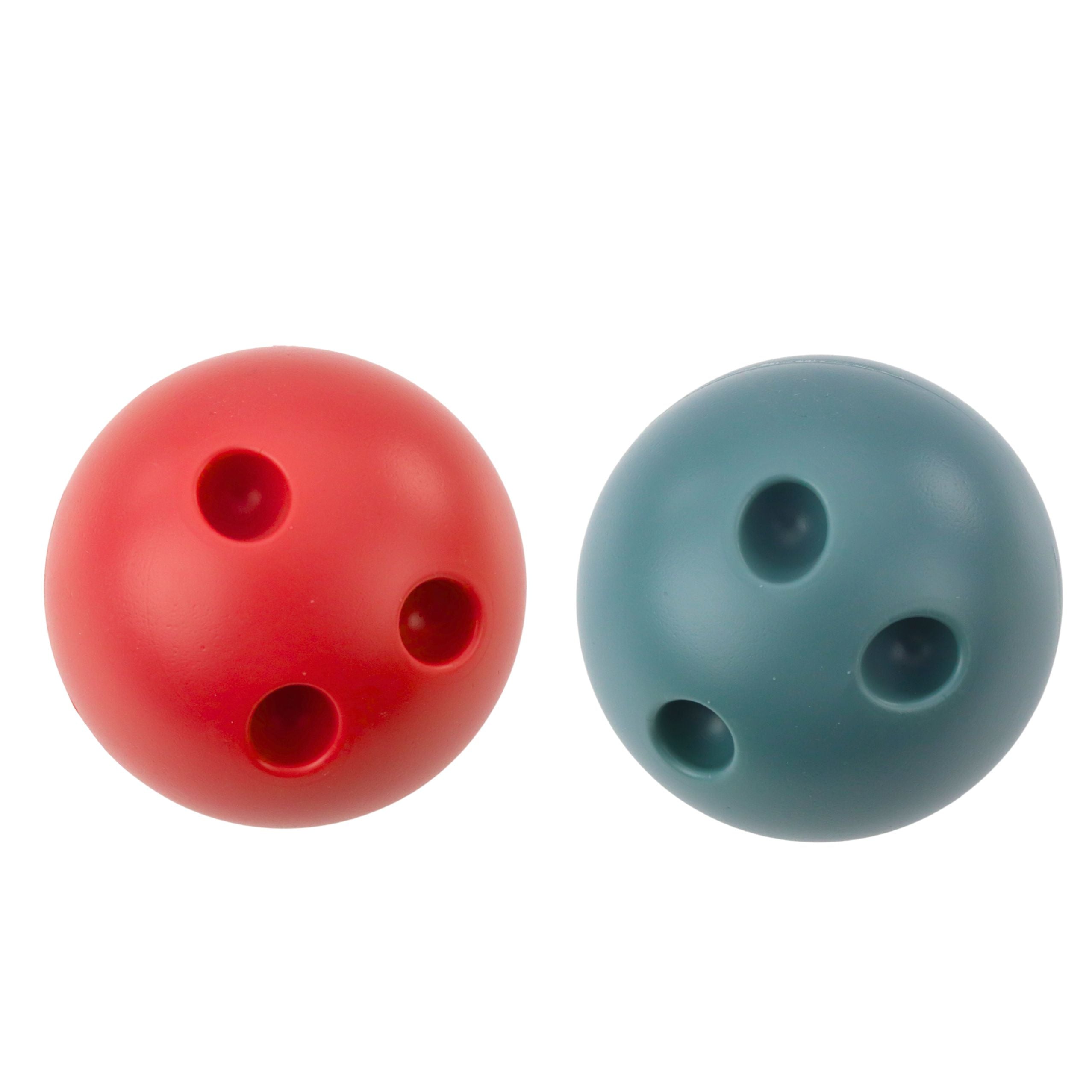 Bowling Set With Cats For Kids 10 Bowling Pins 2 Colored Balls