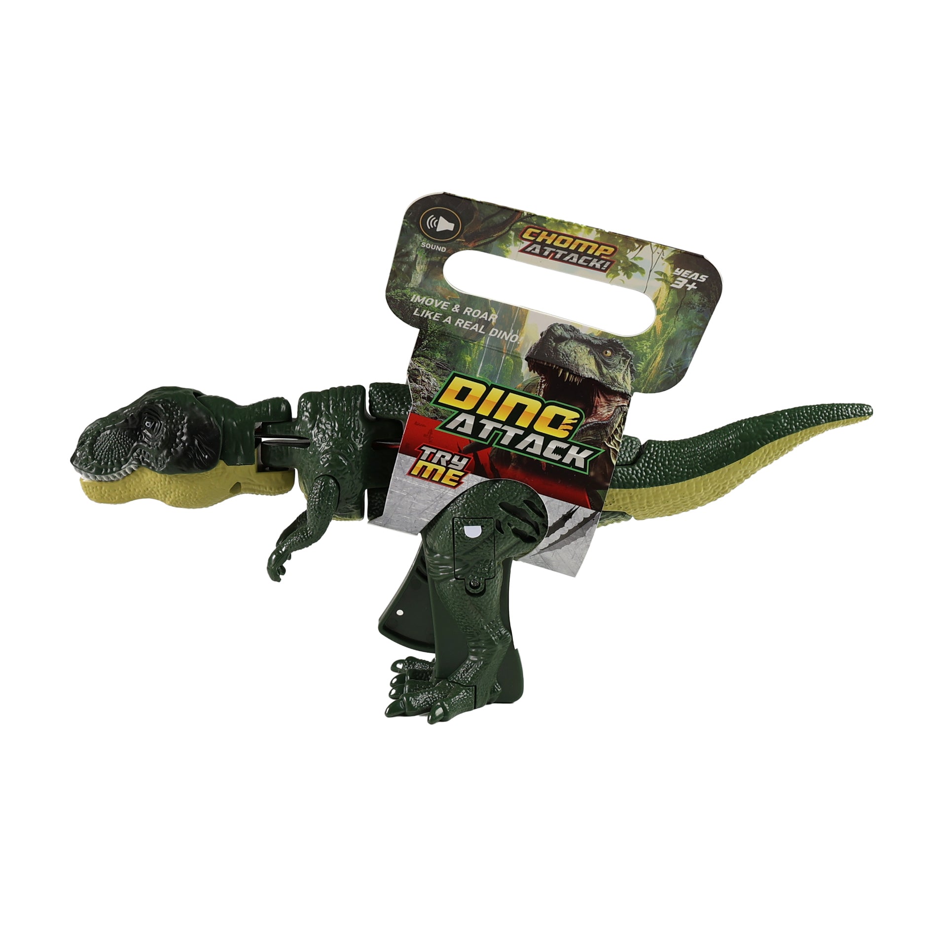 Dinossauro T-rex com som e luz
