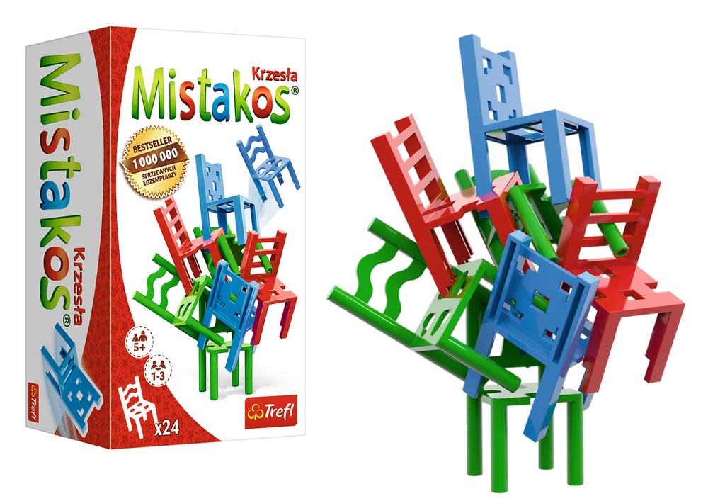 Mistakos Battle For The Chairs Skill Game Trefl 02075