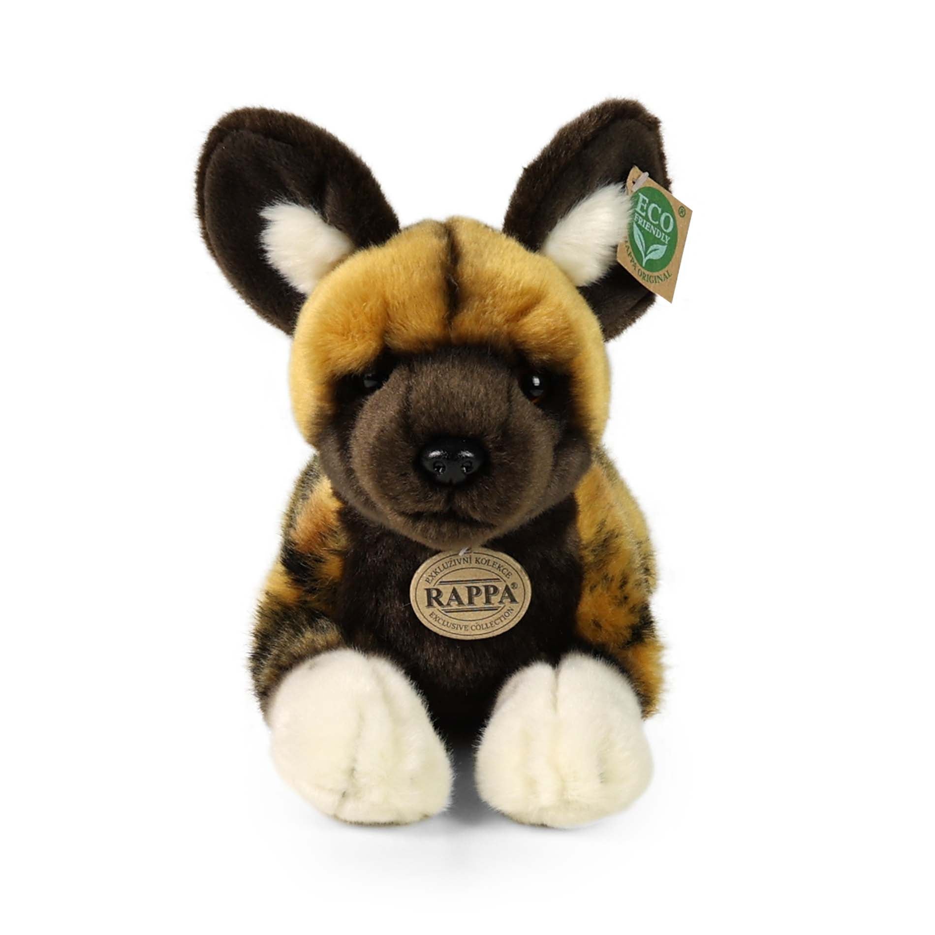 Madra Fiáin na hAfraice Plush 35 Cm Éicea-chairdiúil