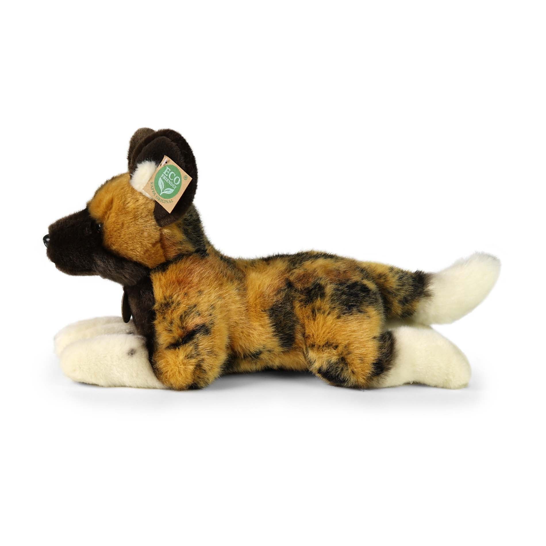 Madra Fiáin na hAfraice Plush 35 Cm Éicea-chairdiúil