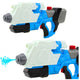 Mechanically Pumped Water Rifle Pistol White And Blue 650ml