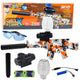 Ak47 Rifle For Water Balls Hydrogel Graffiti Orange