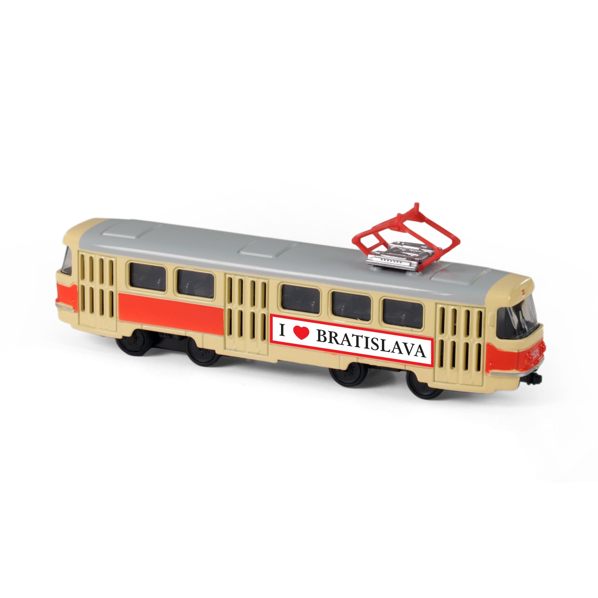 Kovová Električka 16 Cm Bratislava