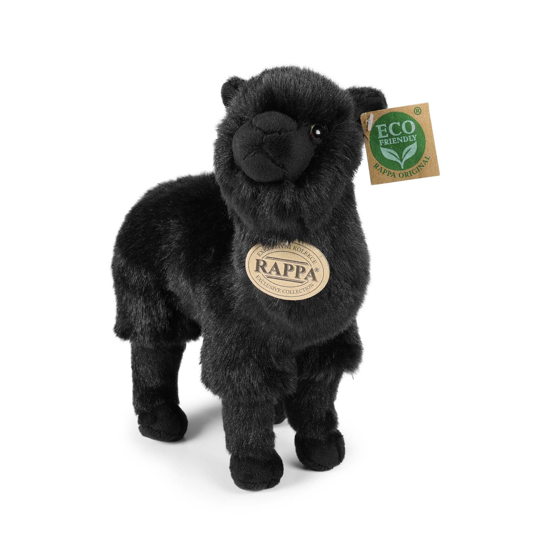 Plush Lama Negru 23 Cm Eco-friendly