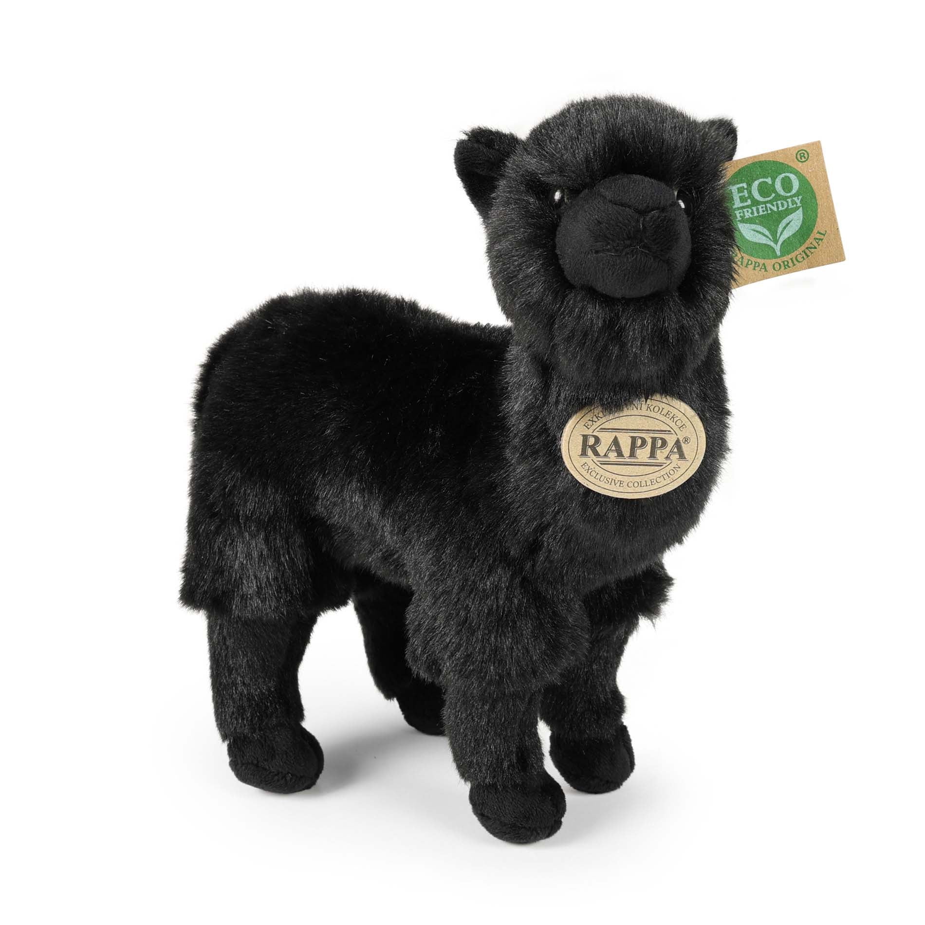 Plush Lama Negru 23 Cm Eco-friendly