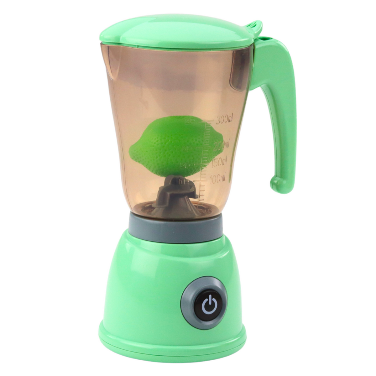 Electric Blender For Kids Fruit Cup Lights Sounds Green