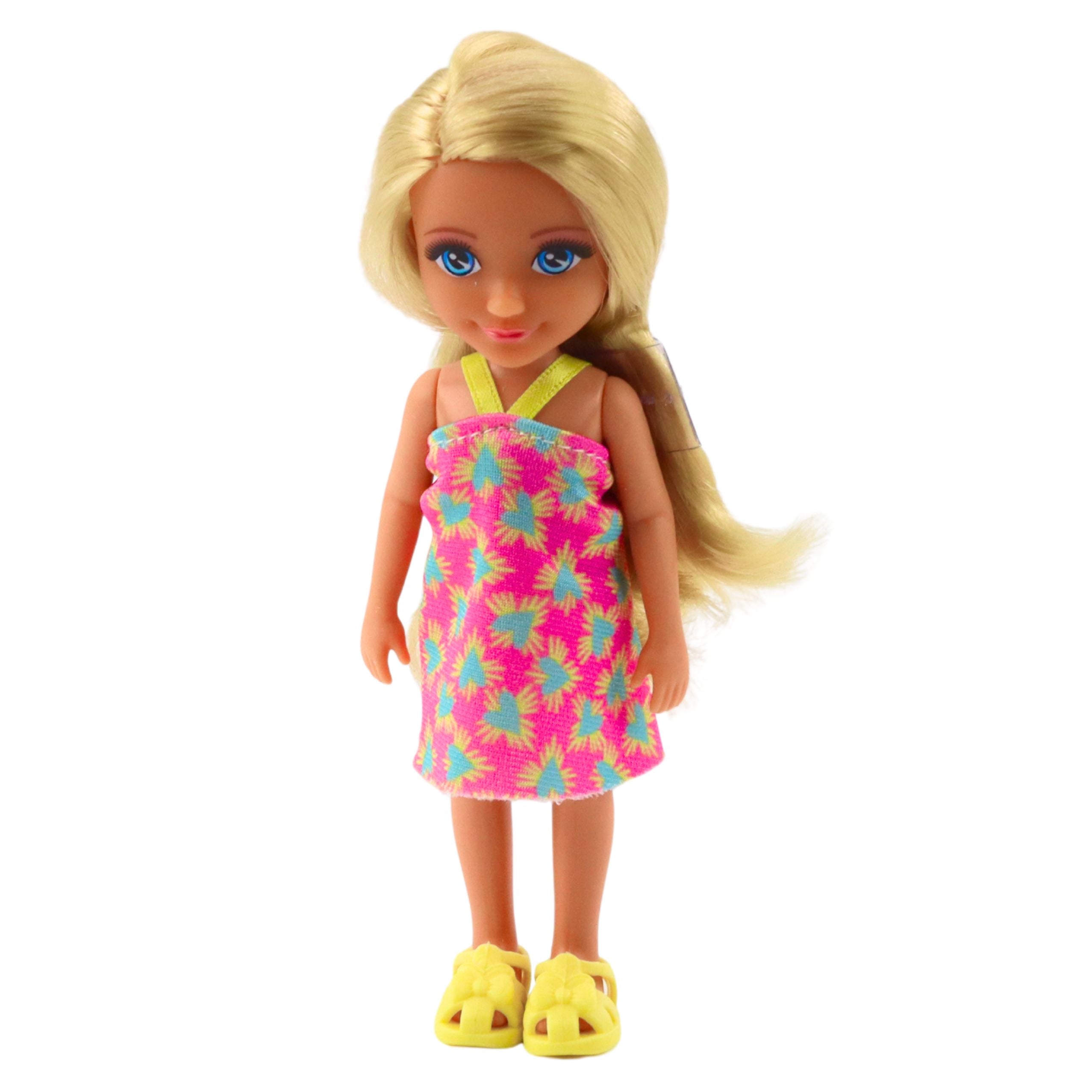 Doll Dog Bathtub Bathing Set Interactive Accessories For Girls