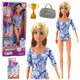 Anlily Ballerina Doll With Movable Limbs Accessories
