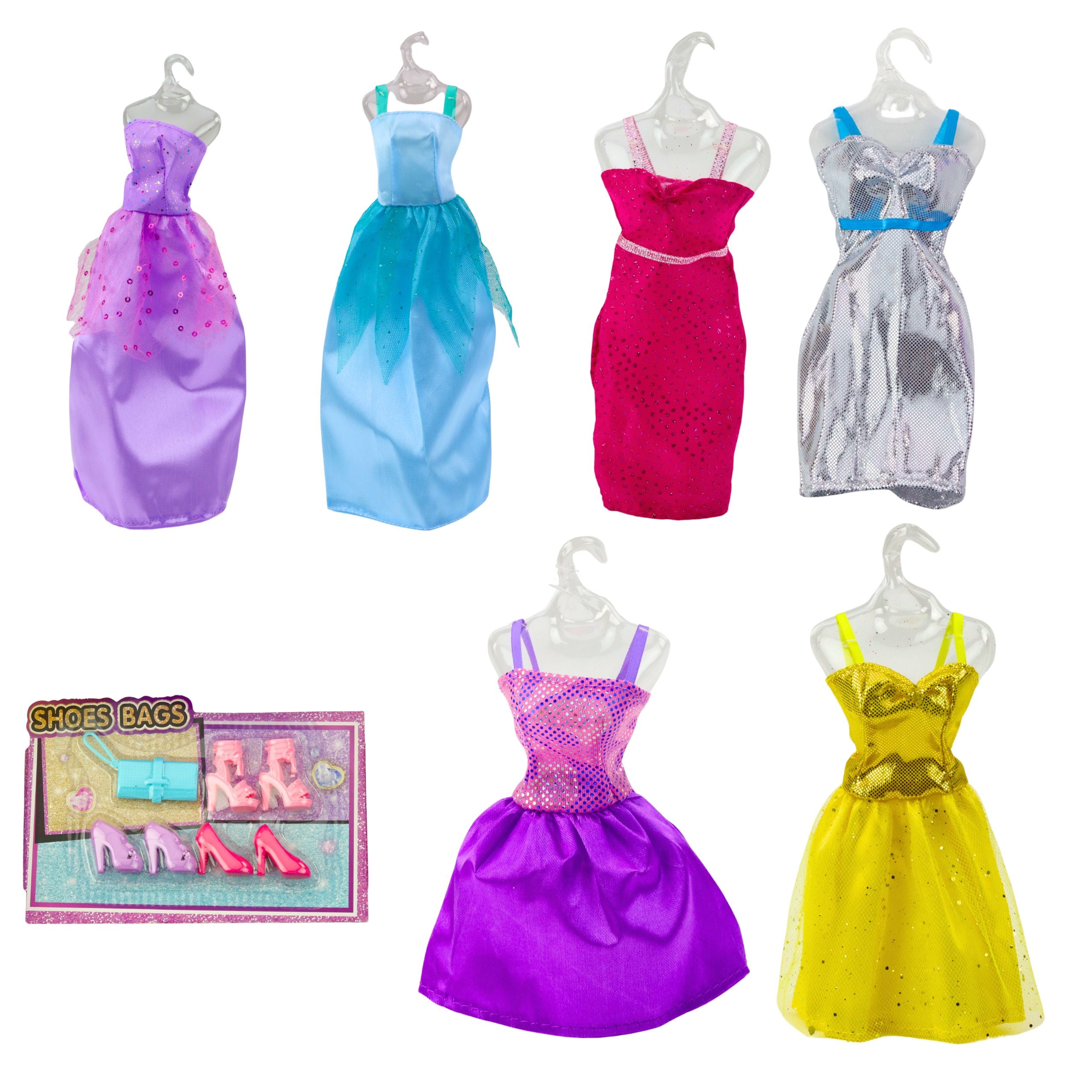 Anlily Collection Fashion Set Dresses Accessories 17 Pcs.