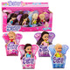 Mini Papusa Zana Elf Albastru Violet Roz Mix 11.5cm