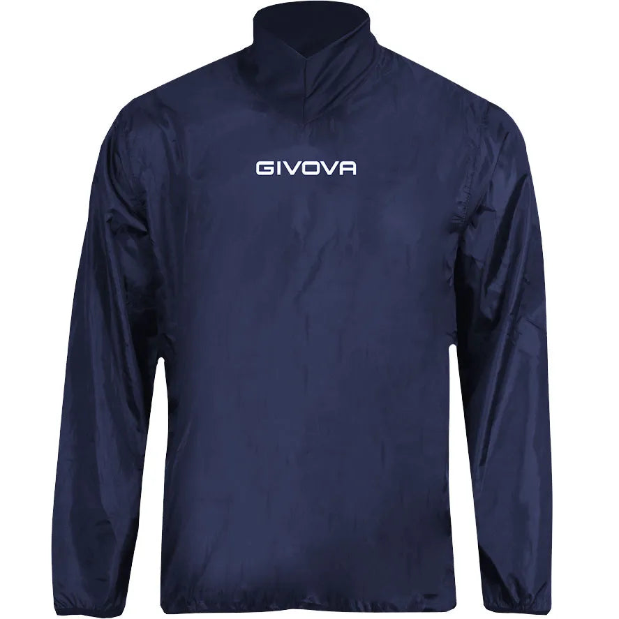 Men's Waterproof Jacket Givova Rain Jacket Navy