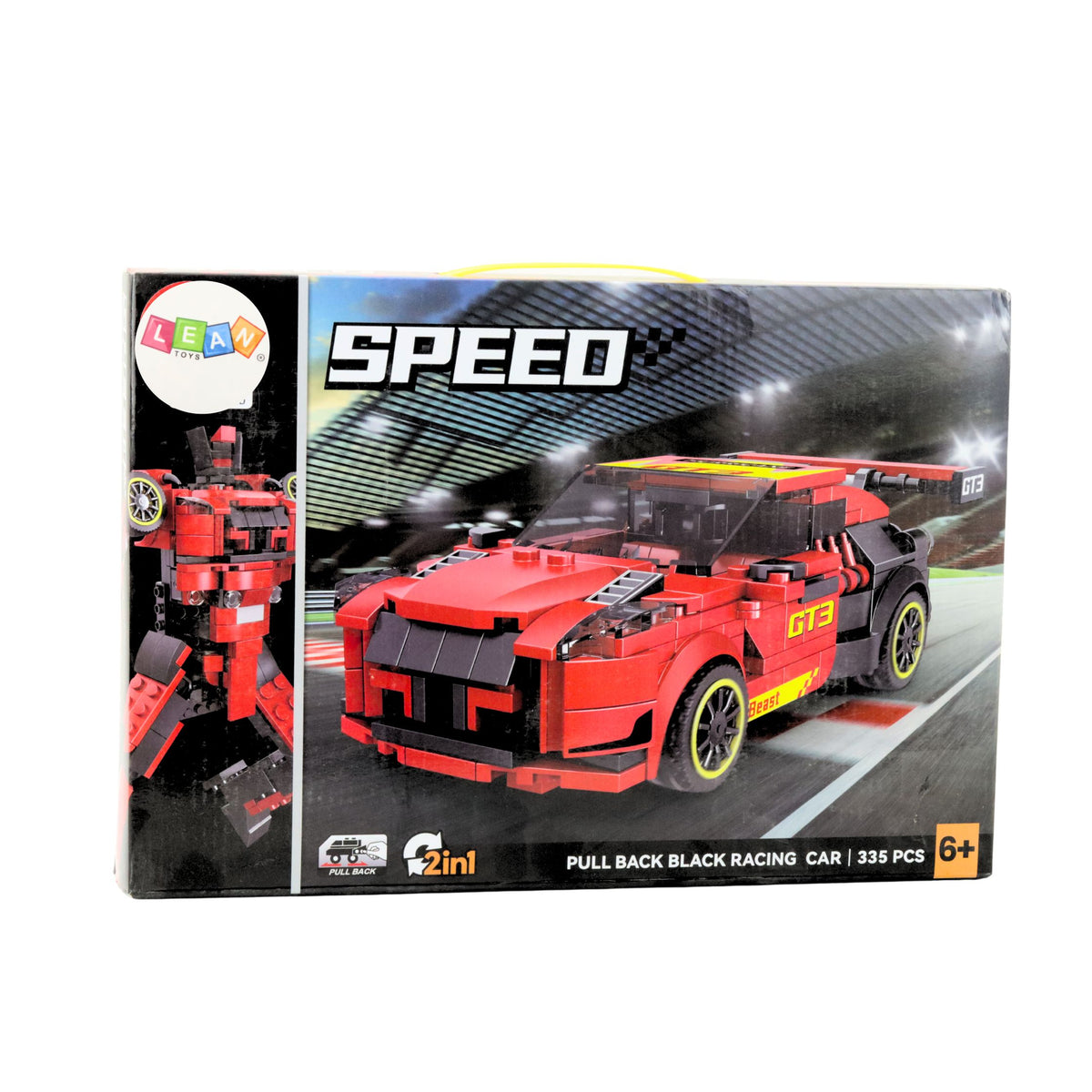 Brící Tógála Carr Robot 2in1 Gt3 Dearg 335 ríomhaire.