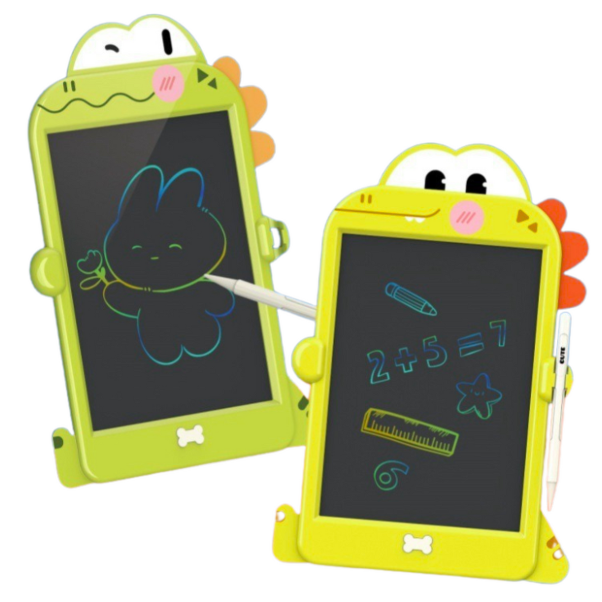 LCD-Schreibbrett, Dinosaurier-Stylus, grün