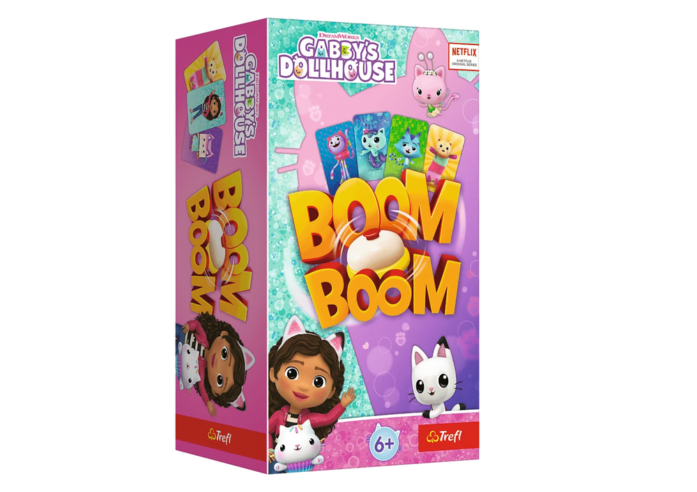 Family Game Boom Boom Cat House Gabi Trefl 02548