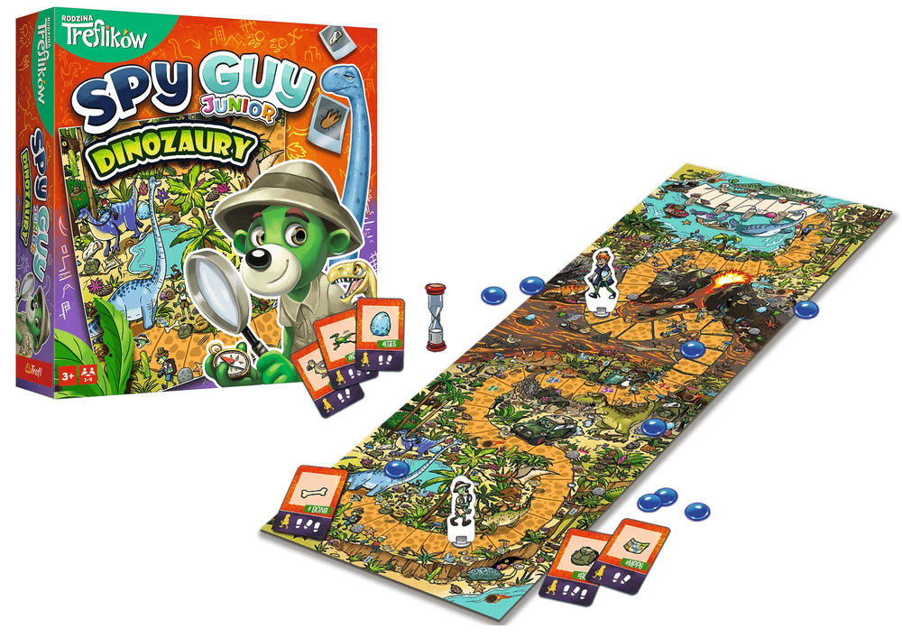 Spy Guy Junior Spiel Dinosaurier Trefl 02652